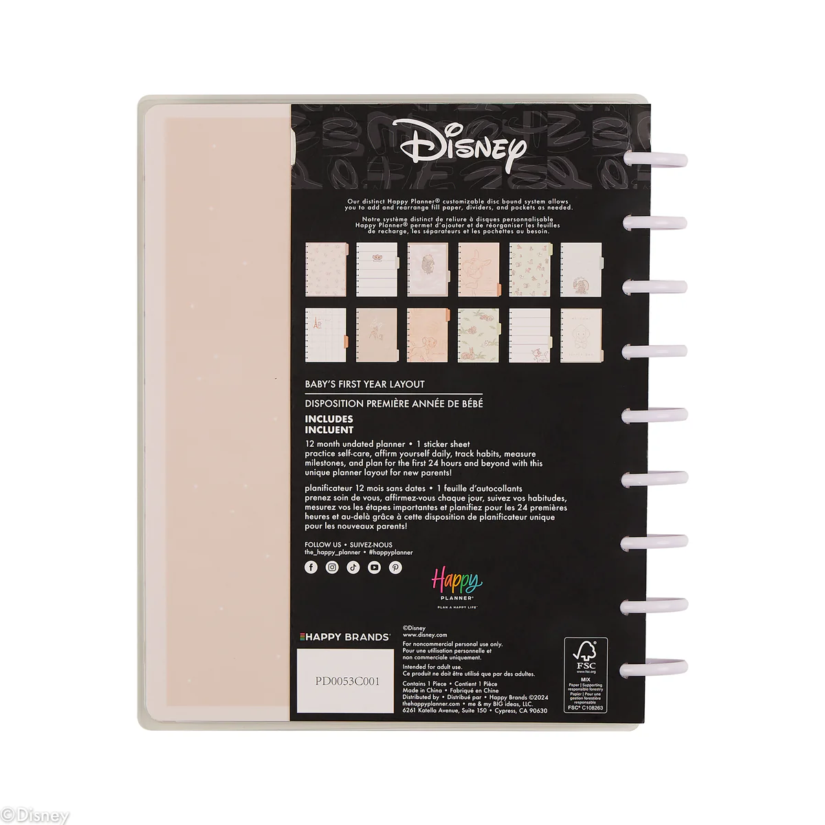 Undated Disney Welcome Little One Customizable Baby Planner - Classic Baby's First Year Layout - 12 Months 39 Undated Disney Welcome Little One Customizable Baby Planner - Classic Baby's First Year Layout - 12 Months