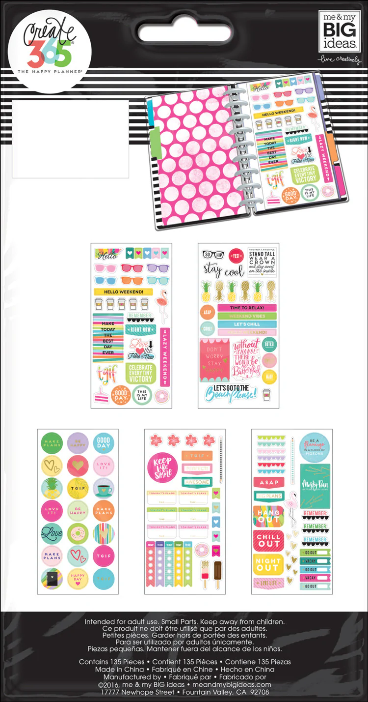 Planner Stickers - TGIF 2 Planner Stickers - TGIF