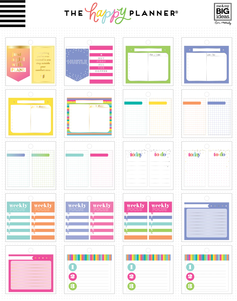 Tiny Sticker Pad - Productivity