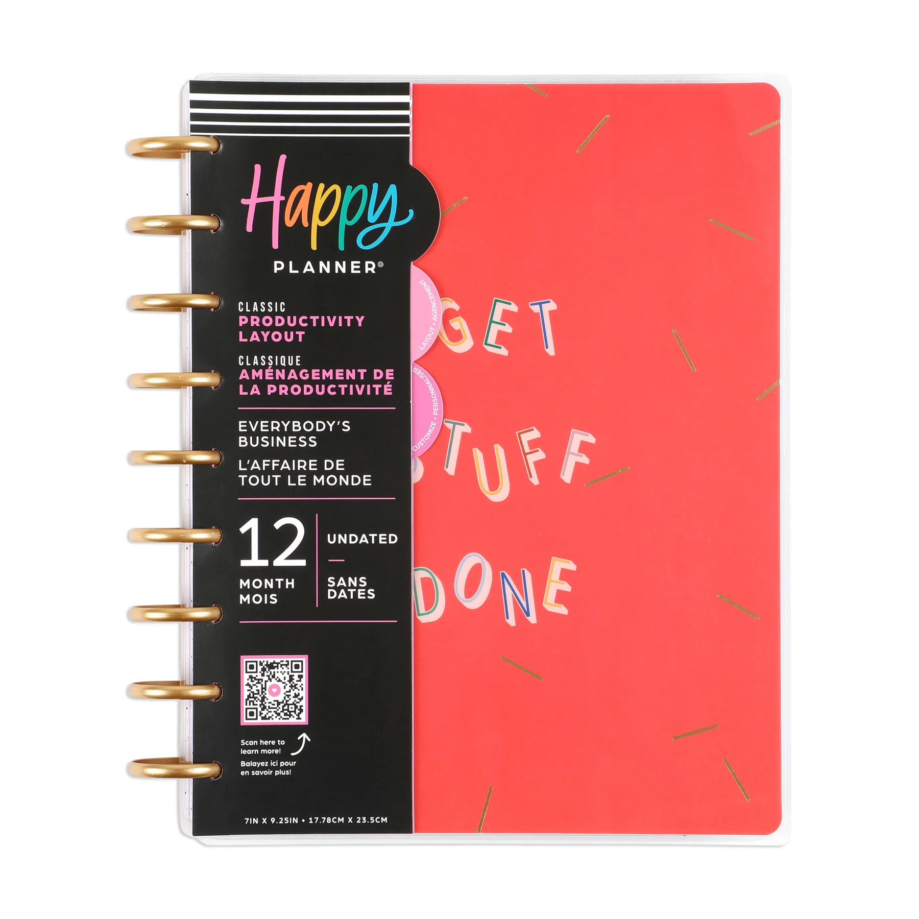 Undated Everybody's Business Happy Planner - Classic Productivity Layout - 12 Months 8 Undated Everybody's Business Happy Planner - Classic Productivity Layout - 12 Months