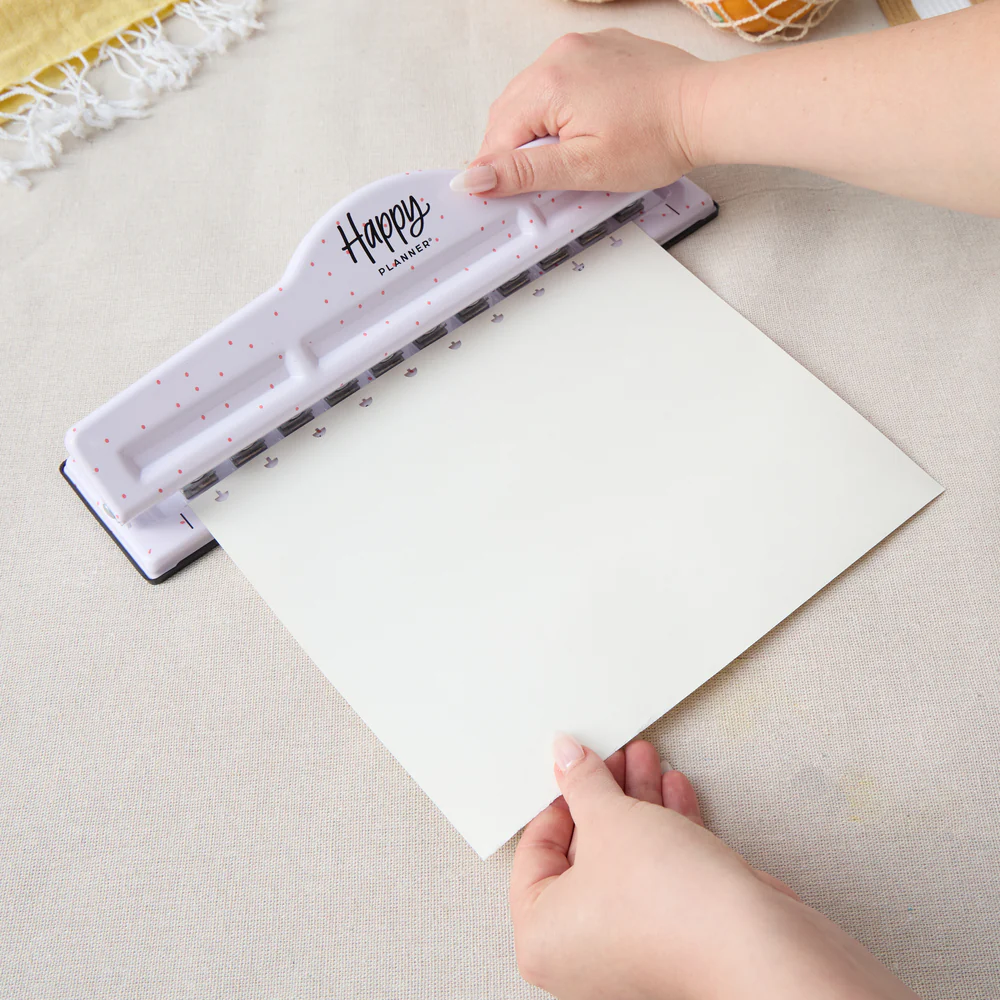 Pink Polka Dots - Big Happy Planner Punch