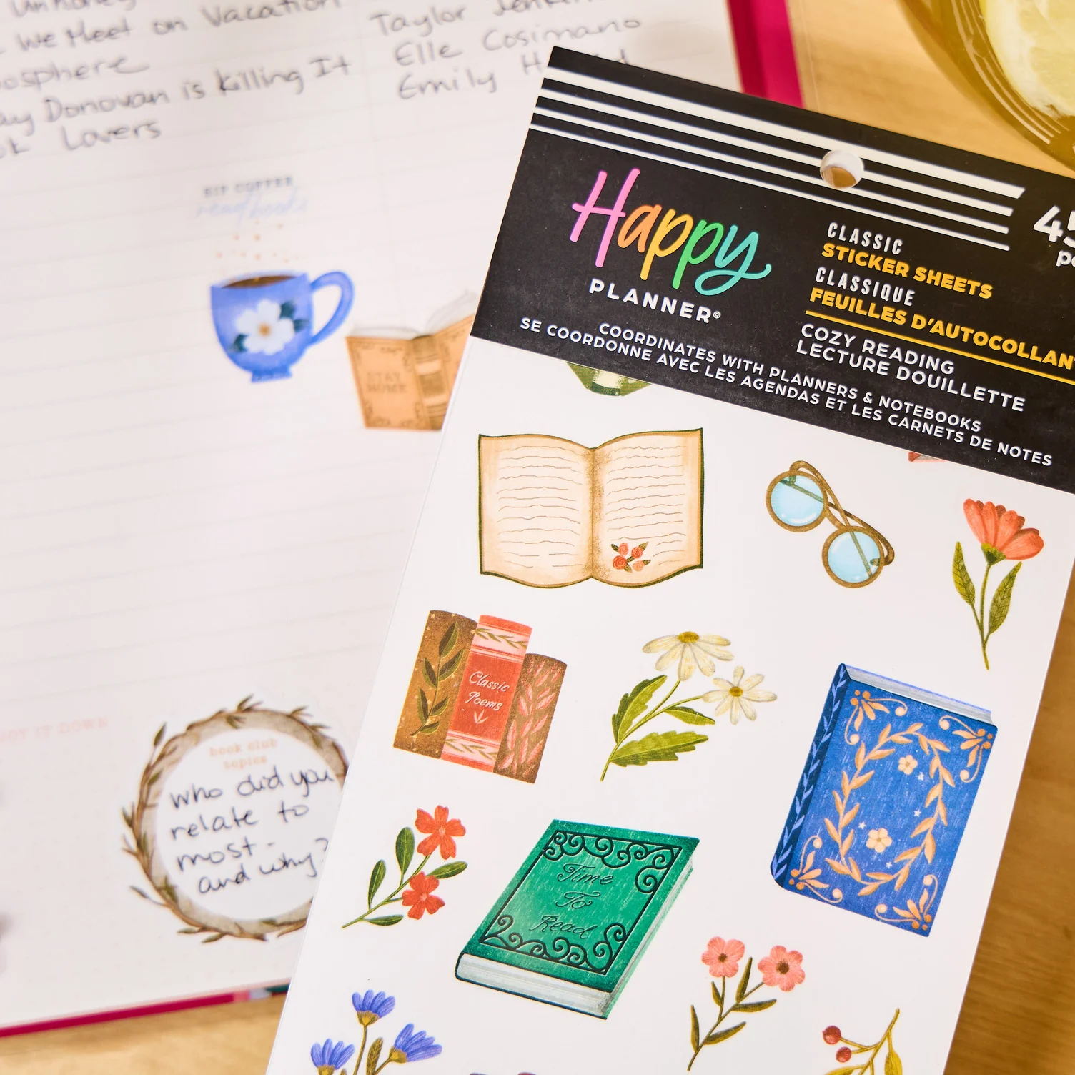 Cozy Reading - Value Pack Stickers 6 Cozy Reading - Value Pack Stickers