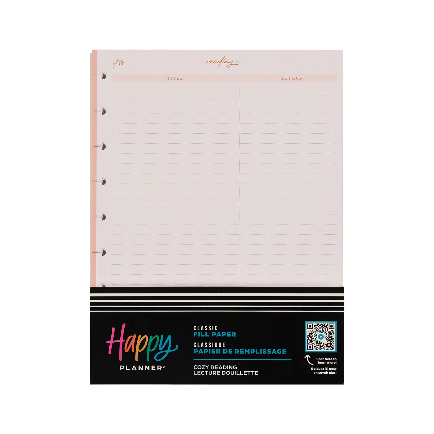Cozy Reading - Reading List Classic Filler Paper - 40 Sheets 14 Cozy Reading - Reading List Classic Filler Paper - 40 Sheets