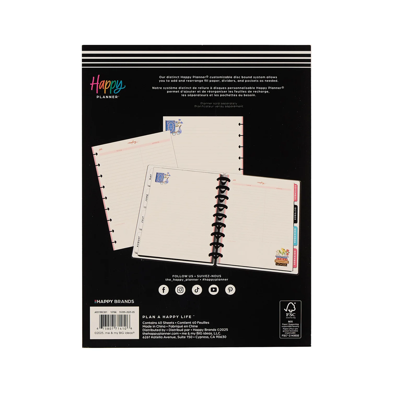 Cozy Reading - Reading List Classic Filler Paper - 40 Sheets 15 Cozy Reading - Reading List Classic Filler Paper - 40 Sheets