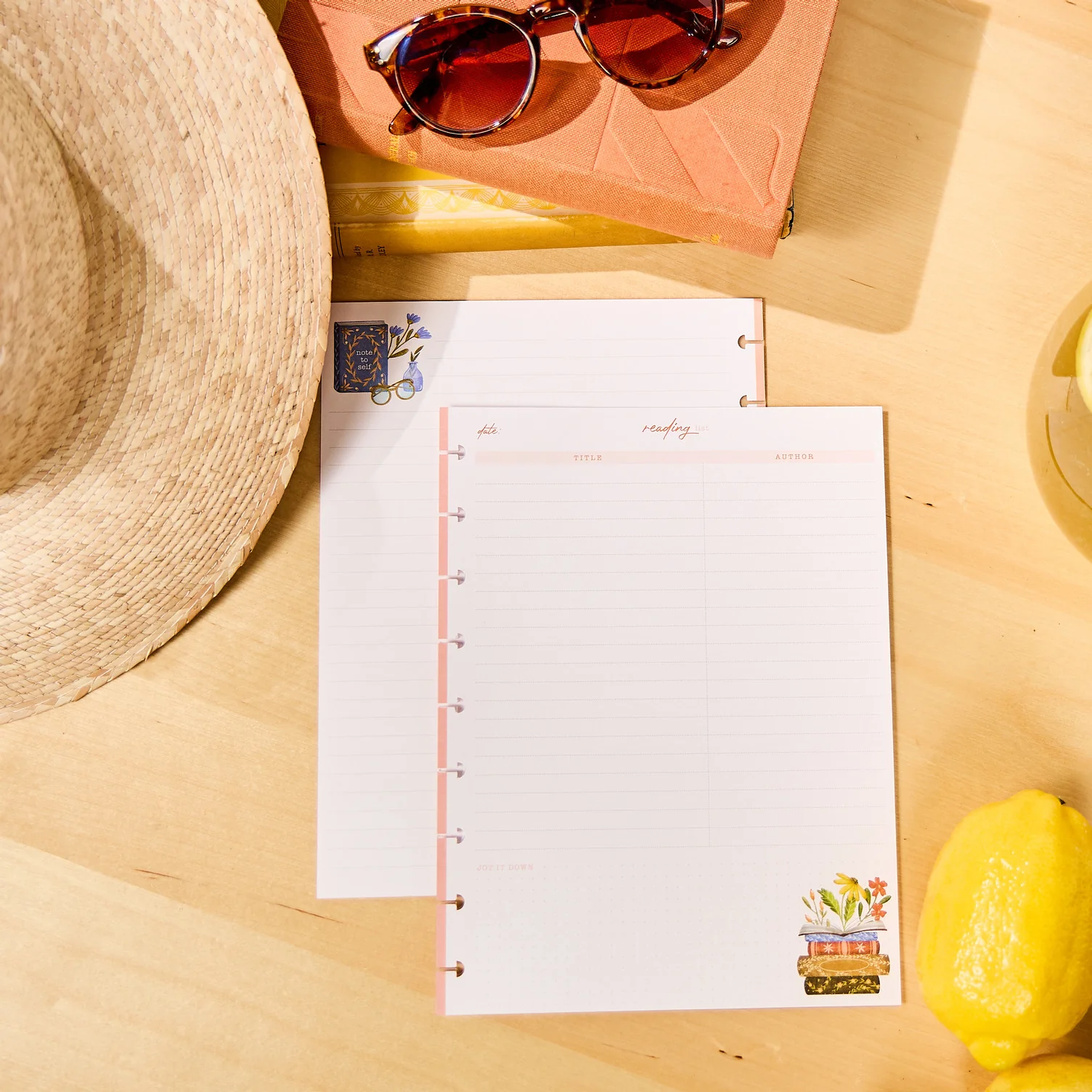 Cozy Reading - Reading List Classic Filler Paper - 40 Sheets 5 Cozy Reading - Reading List Classic Filler Paper - 40 Sheets
