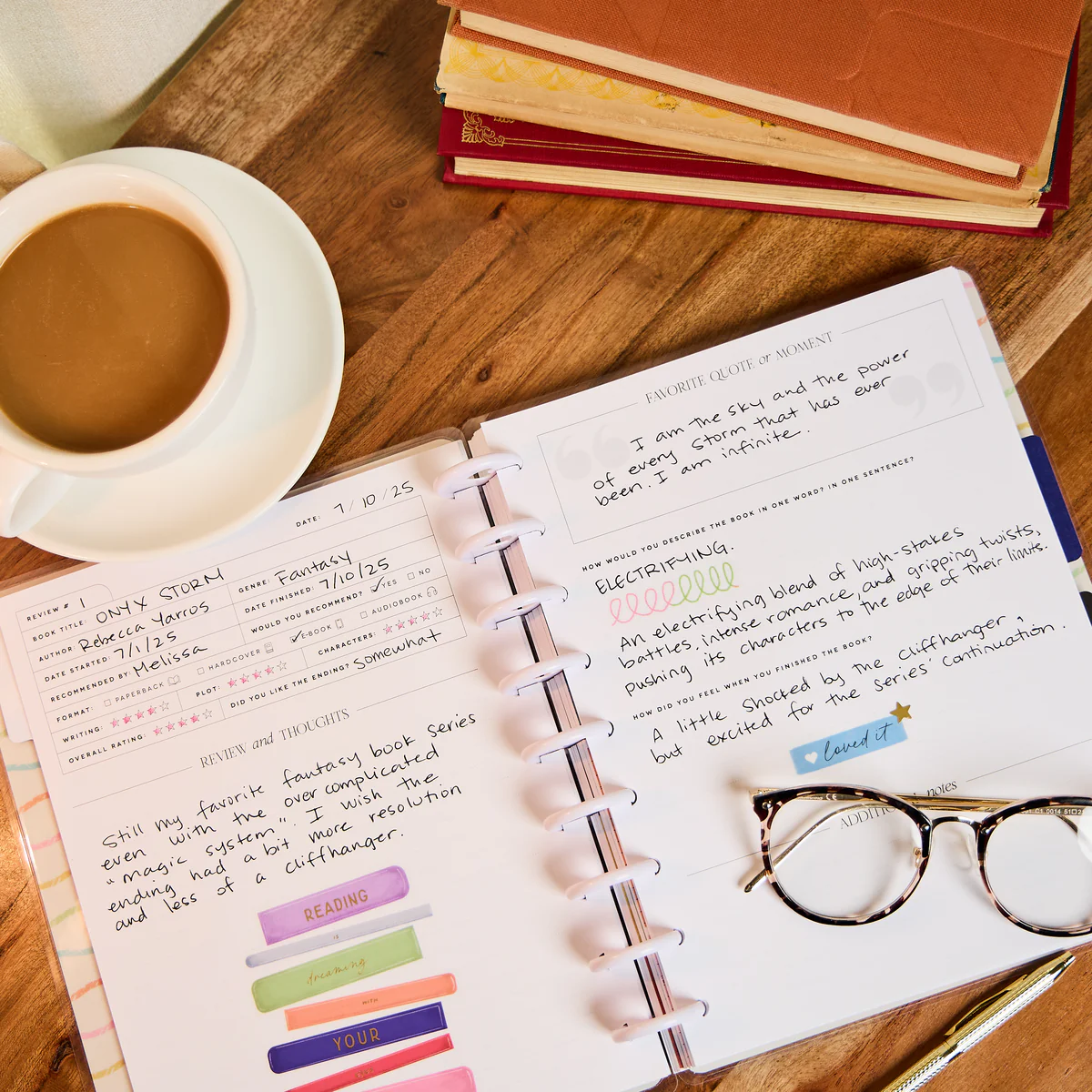 Book Club - Classic Guided Reading Journal - 80 Sheets