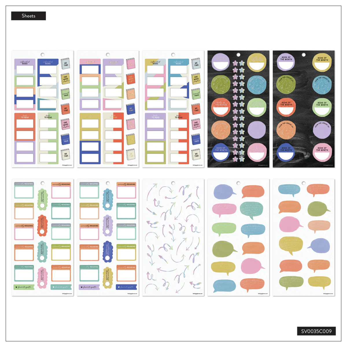 Reading - Value Pack Stickers 10 Reading - Value Pack Stickers