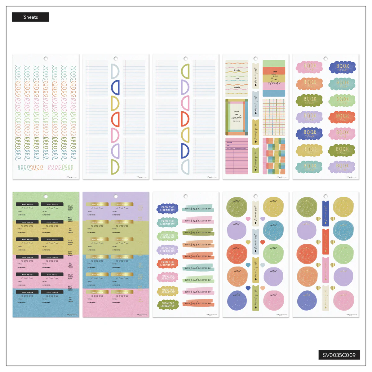 Reading - Value Pack Stickers 11 Reading - Value Pack Stickers