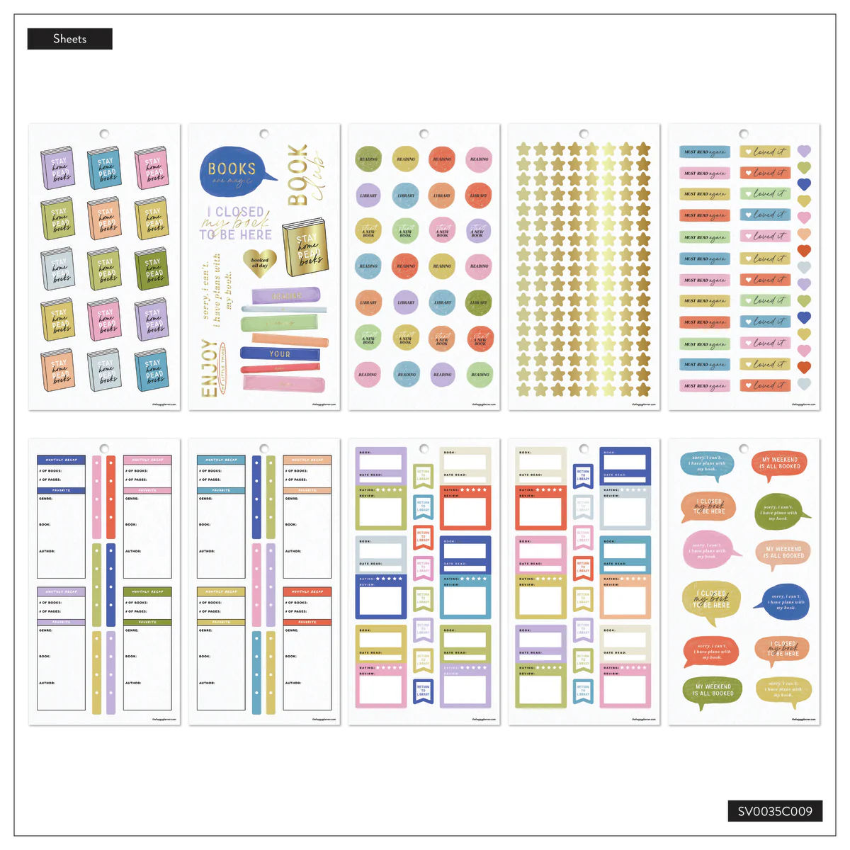 Reading - Value Pack Stickers 12 Reading - Value Pack Stickers