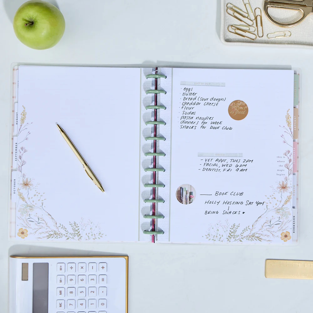 Reading in the Garden Teacher - Dotted Lined Big Filler Paper - 40 Sheets