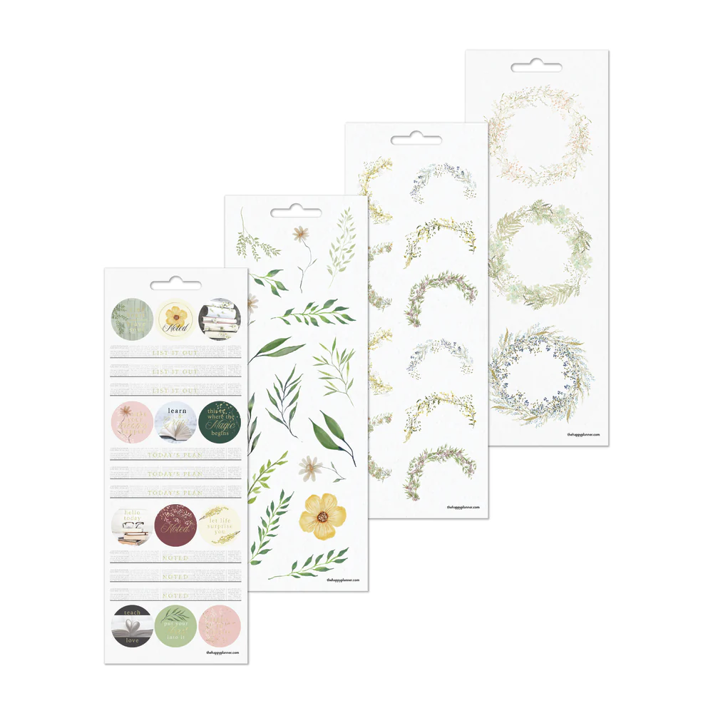 Reading in the Garden Teacher - 8 Sticker Sheets 9 Reading in the Garden Teacher - 8 Sticker Sheets