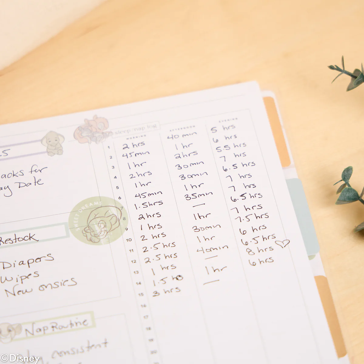 Undated Disney Welcome Little One Customizable Baby Planner - Classic Baby's First Year Layout - 12 Months 24 Undated Disney Welcome Little One Customizable Baby Planner - Classic Baby's First Year Layout - 12 Months