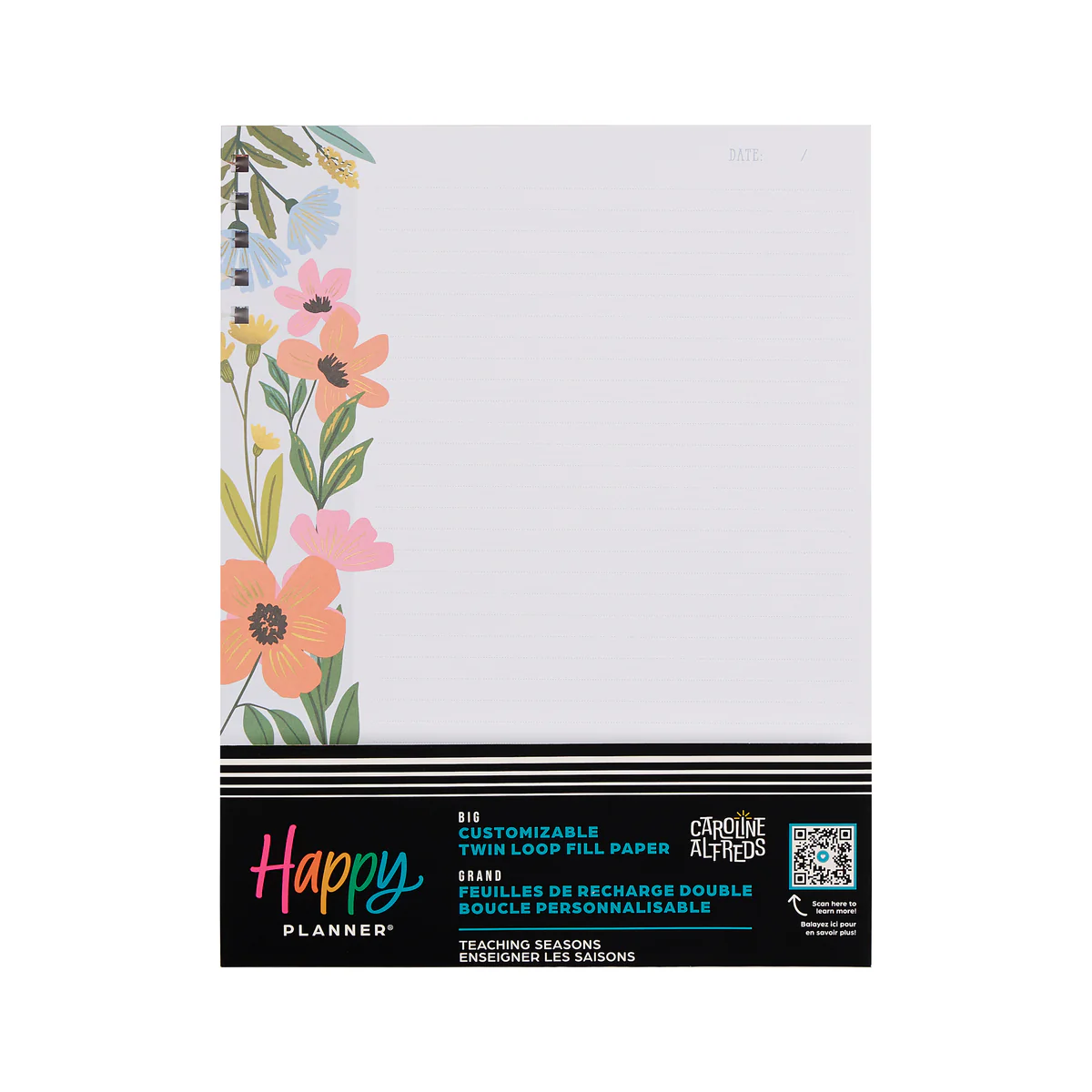 Teaching Seasons - Dotted Lined + Dot Grid Customizable Spiral Big Filler Paper - 40 Sheets 10 Teaching Seasons - Dotted Lined + Dot Grid Customizable Spiral Big Filler Paper - 40 Sheets