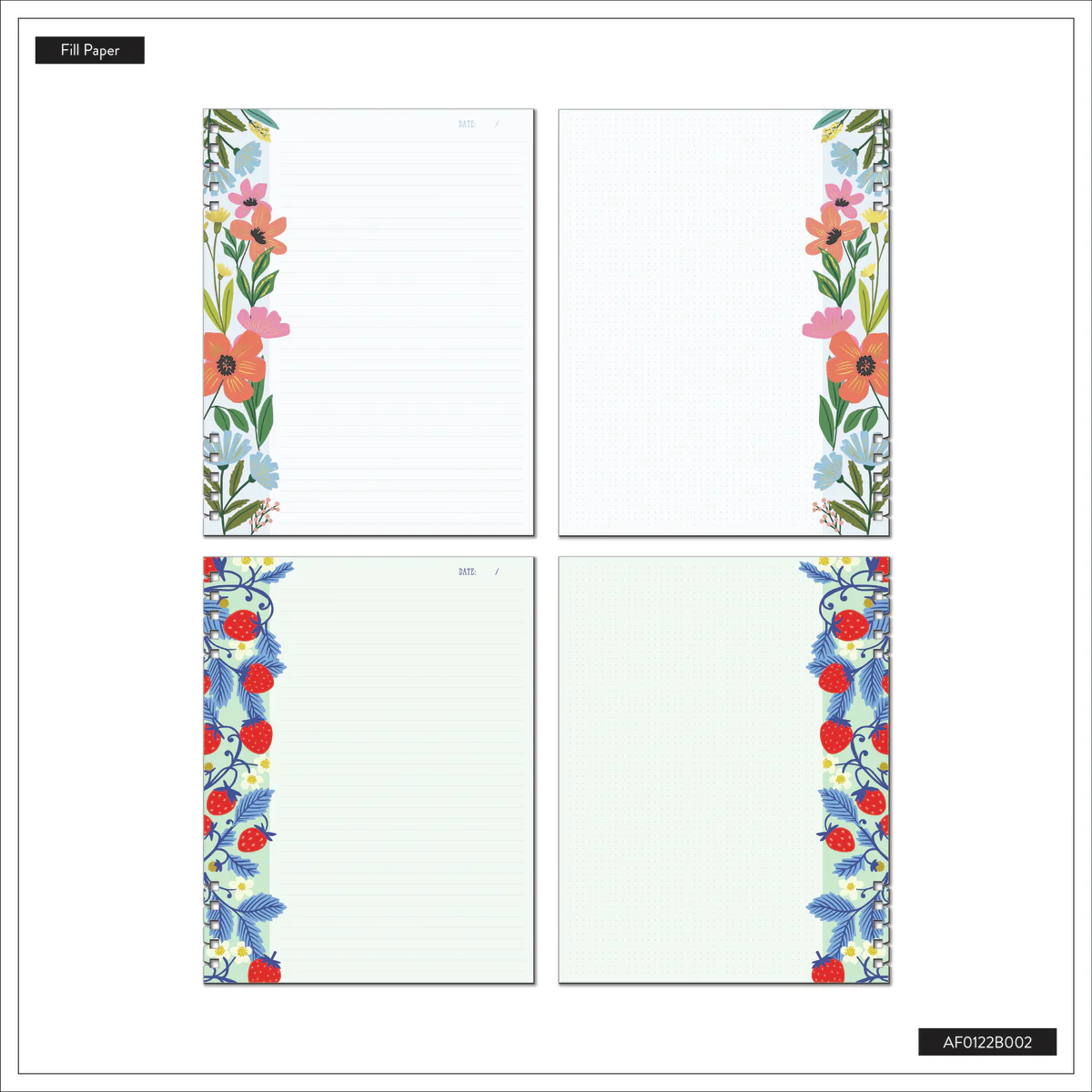 Teaching Seasons - Dotted Lined + Dot Grid Customizable Spiral Big Filler Paper - 40 Sheets 8 Teaching Seasons - Dotted Lined + Dot Grid Customizable Spiral Big Filler Paper - 40 Sheets