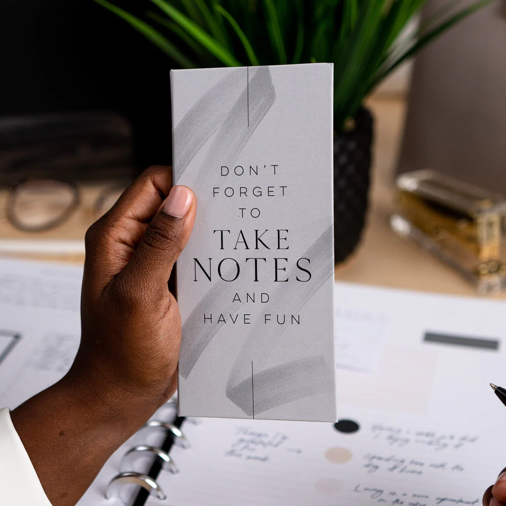 Work + Life Minimalist Sticky Notes & Flag Labels - Neutral 5 Work + Life Minimalist Sticky Notes & Flag Labels - Neutral