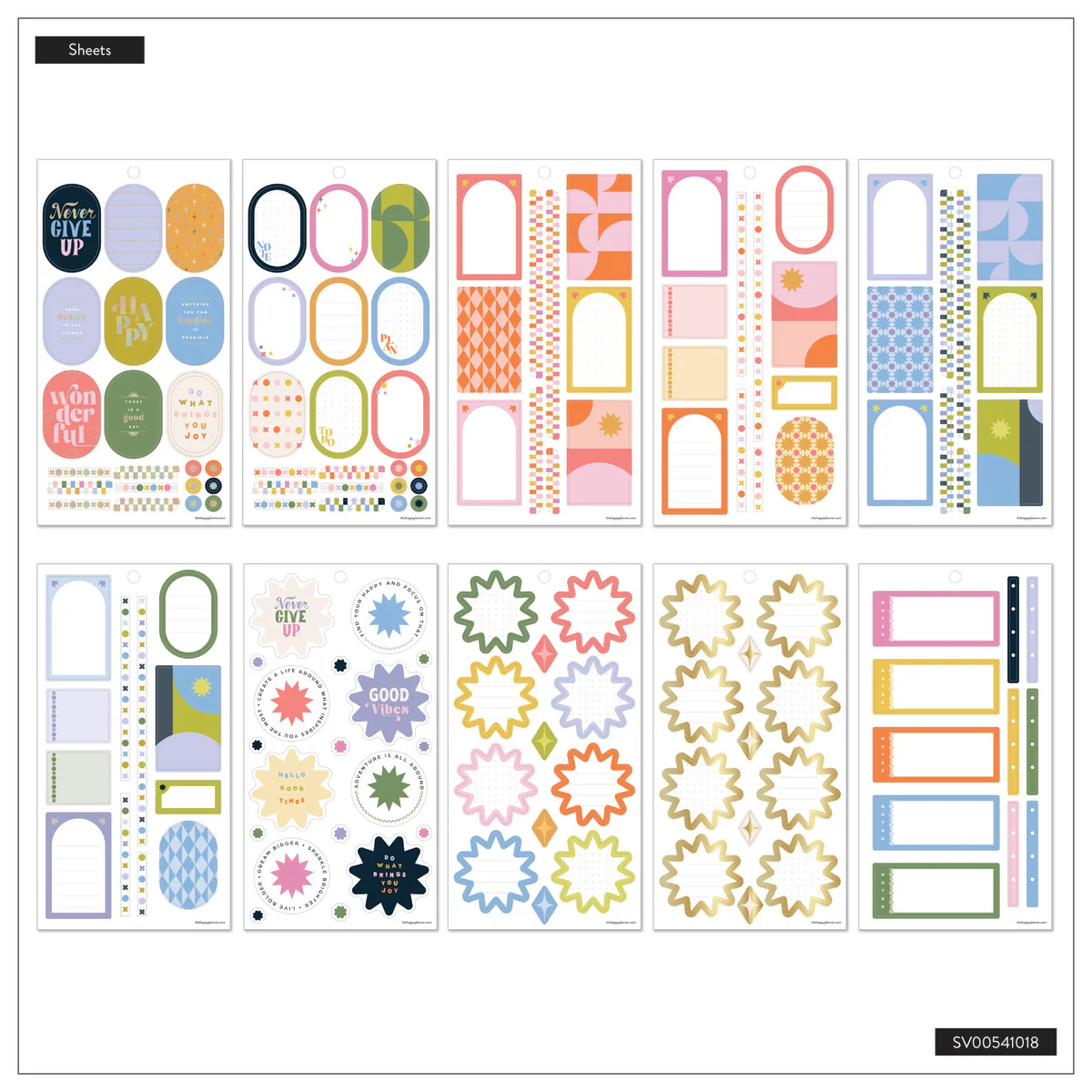 Pop Splash - Value Pack Stickers 7 Pop Splash - Value Pack Stickers