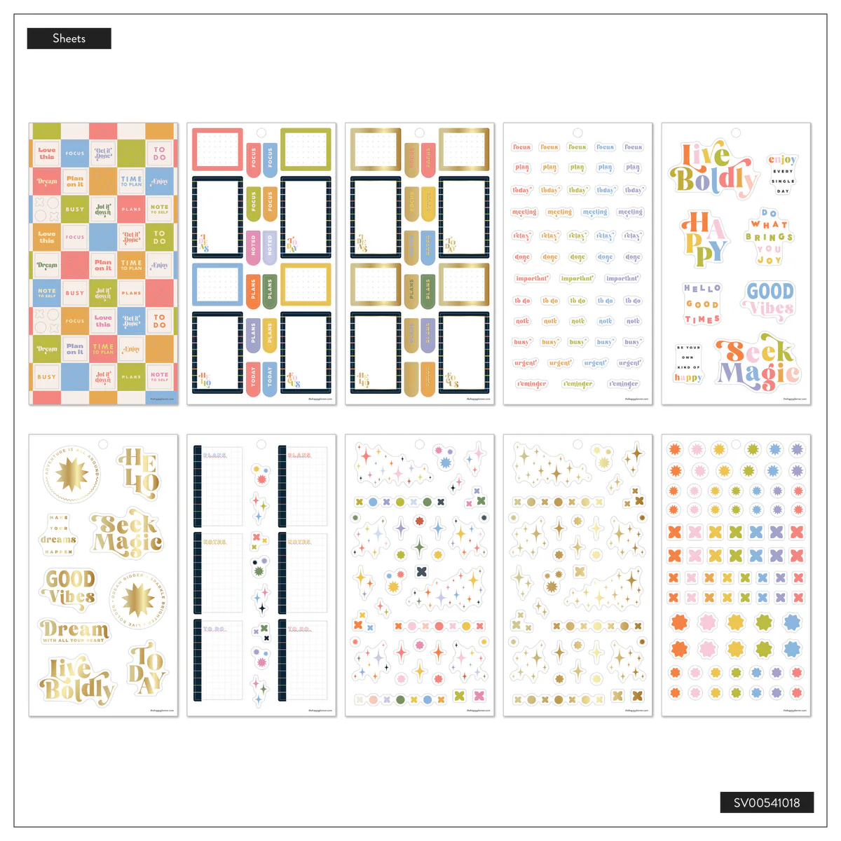 Pop Splash - Value Pack Stickers 9 Pop Splash - Value Pack Stickers