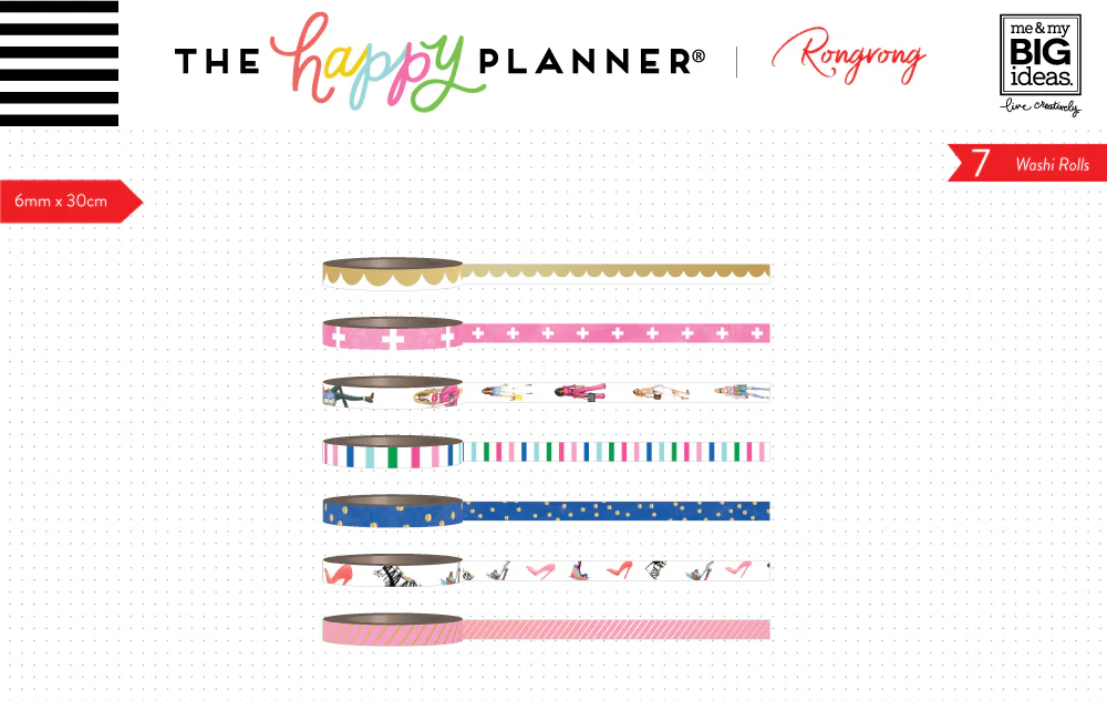 Washi Tape - Rongrong - Colorful