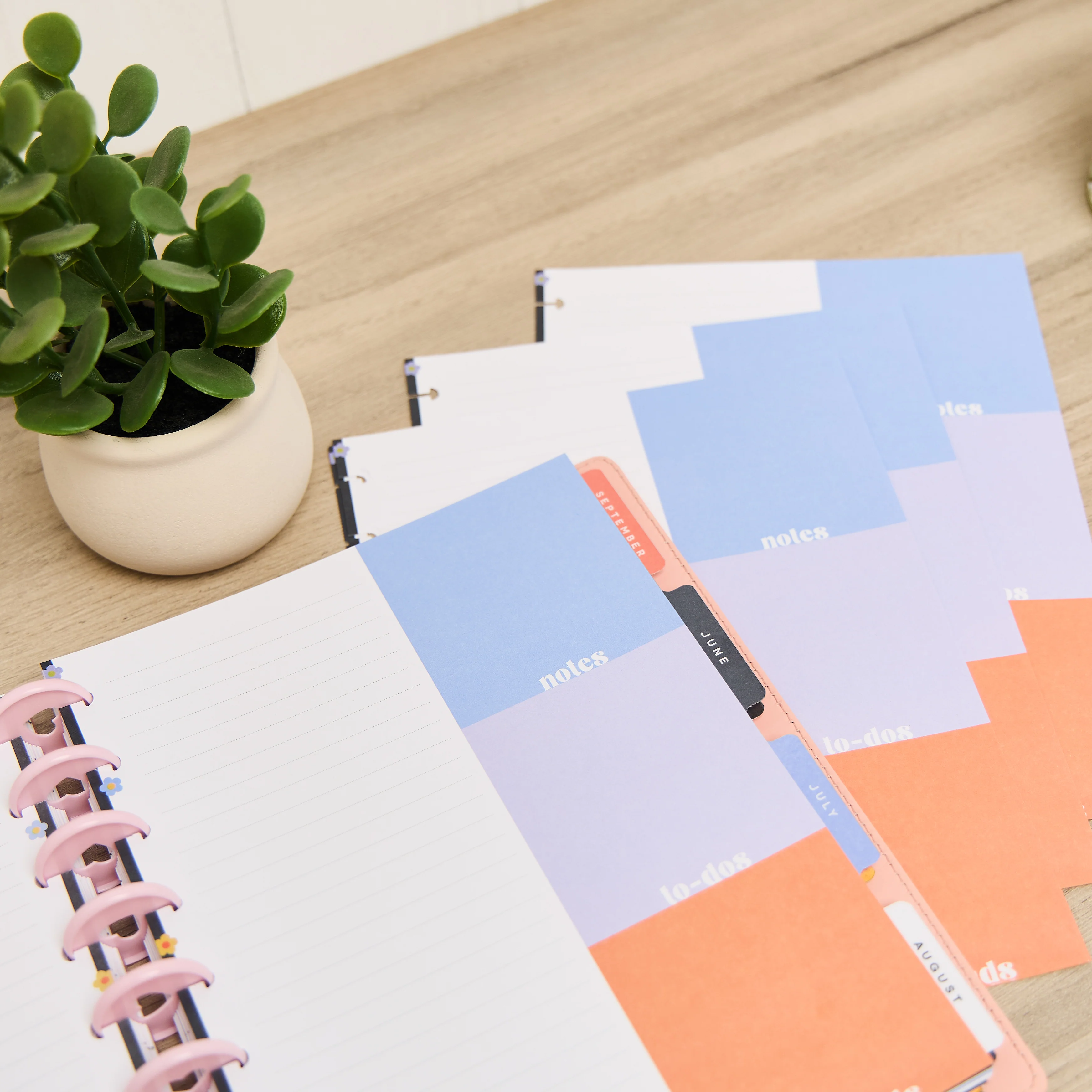 Bright Energy - Dotted Lined Classic Filler Paper - 40 Sheets