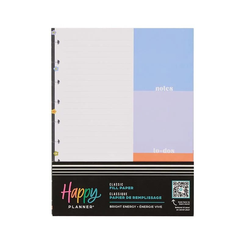 Bright Energy - Dotted Lined Classic Filler Paper - 40 Sheets 8 Bright Energy - Dotted Lined Classic Filler Paper - 40 Sheets