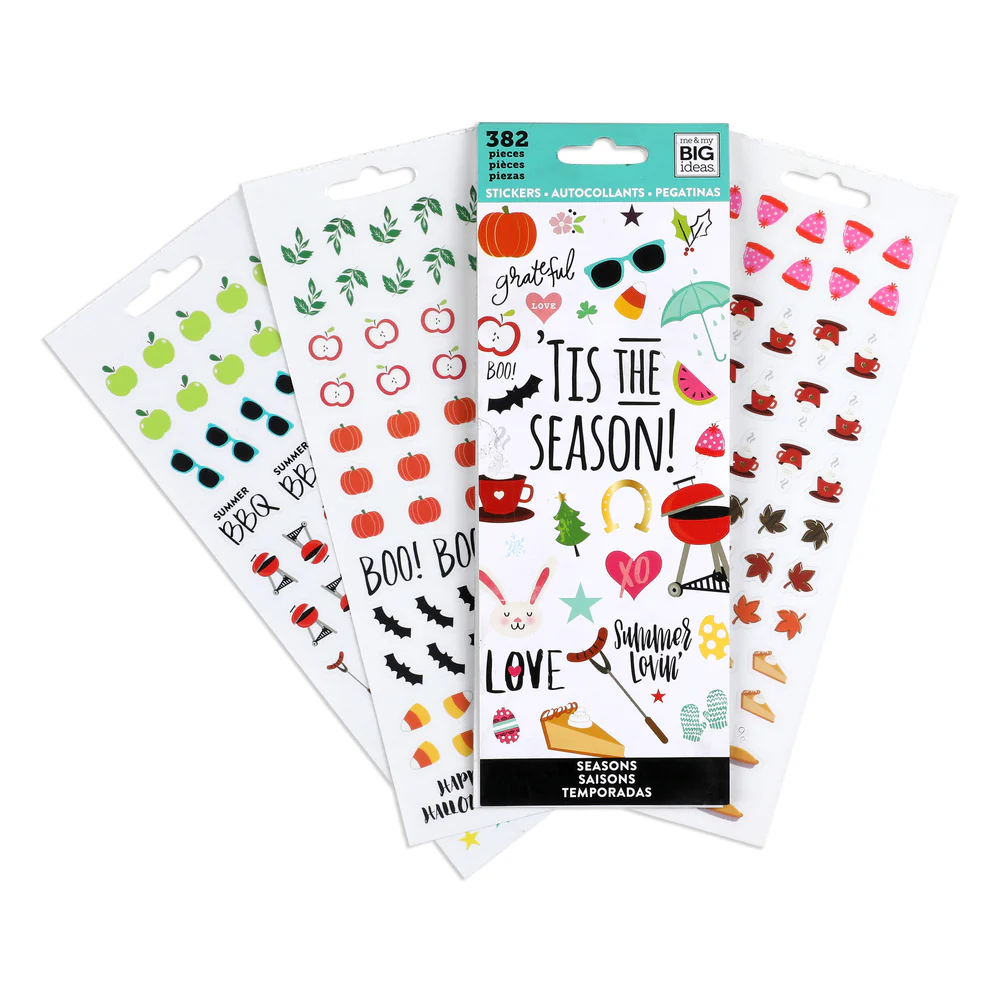 For Every Season - 8 Sticker Sheets 2 For Every Season - 8 Sticker Sheets