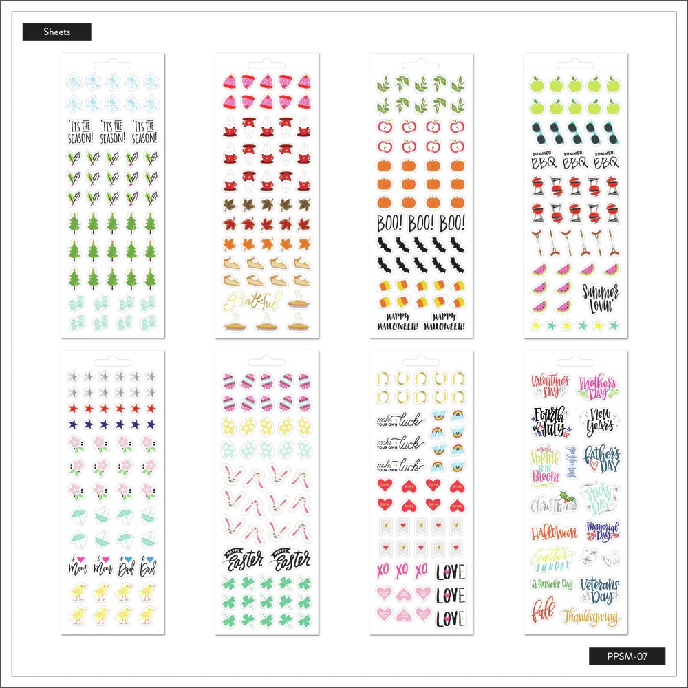 For Every Season - 8 Sticker Sheets 3 For Every Season - 8 Sticker Sheets
