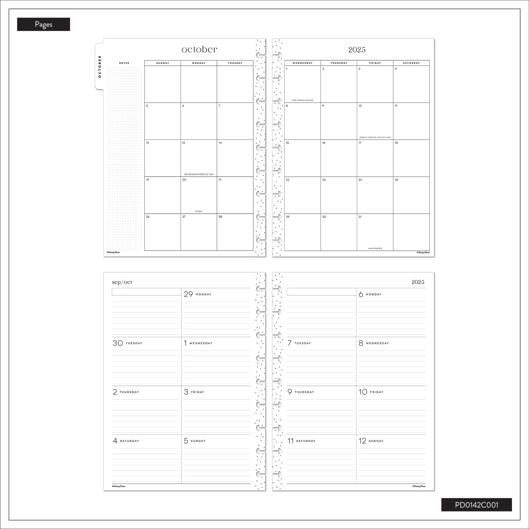 2026 Disney & Pixar Reach for the Sky Customizable Planner - Classic Simply Layout - 15 Months 15 2026 Disney & Pixar Reach for the Sky Customizable Planner - Classic Simply Layout - 15 Months