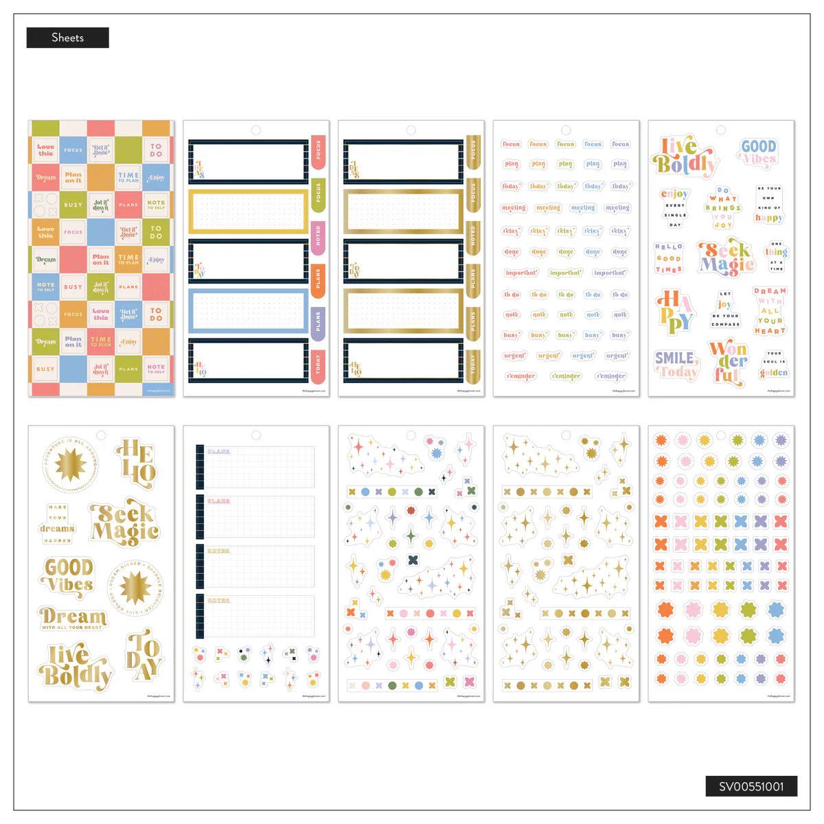 Pop Splash - Value Pack Stickers - Mini 9 Pop Splash - Value Pack Stickers - Mini