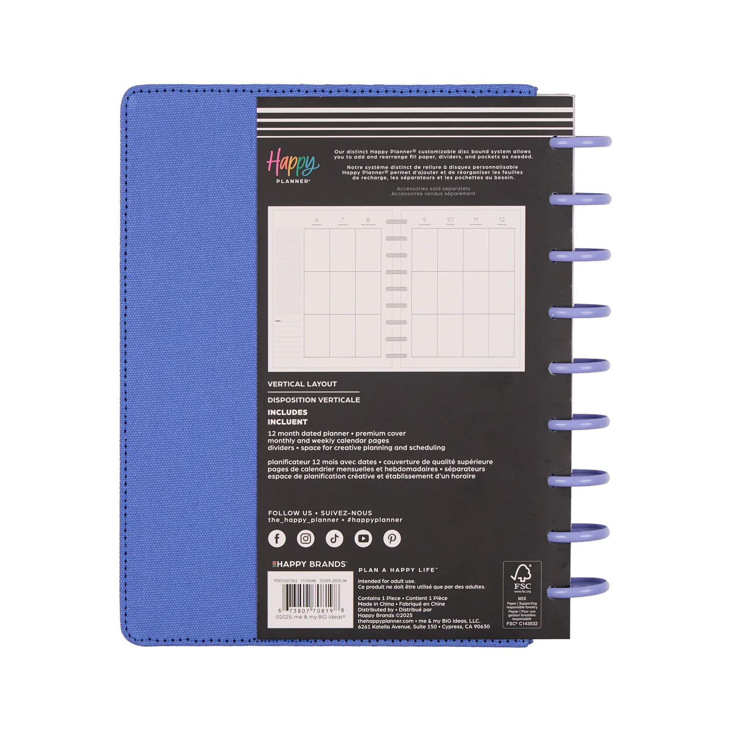 2026 SPECIALTY Florescent Florals Customizable Planner - Classic Vertical Layout - 12 Months 21 2026 SPECIALTY Florescent Florals Customizable Planner - Classic Vertical Layout - 12 Months