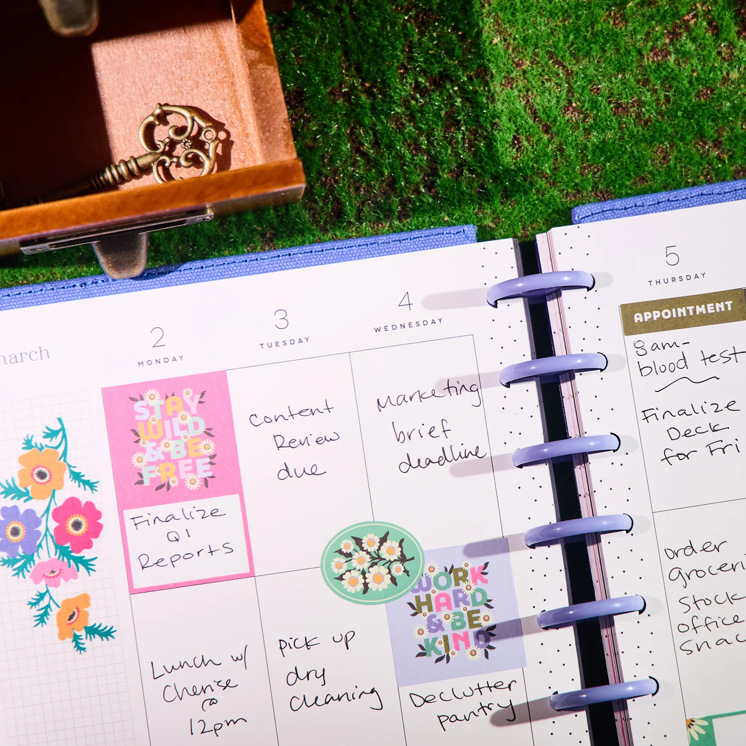 2026 SPECIALTY Florescent Florals Customizable Planner - Classic Vertical Layout - 12 Months 7 2026 SPECIALTY Florescent Florals Customizable Planner - Classic Vertical Layout - 12 Months