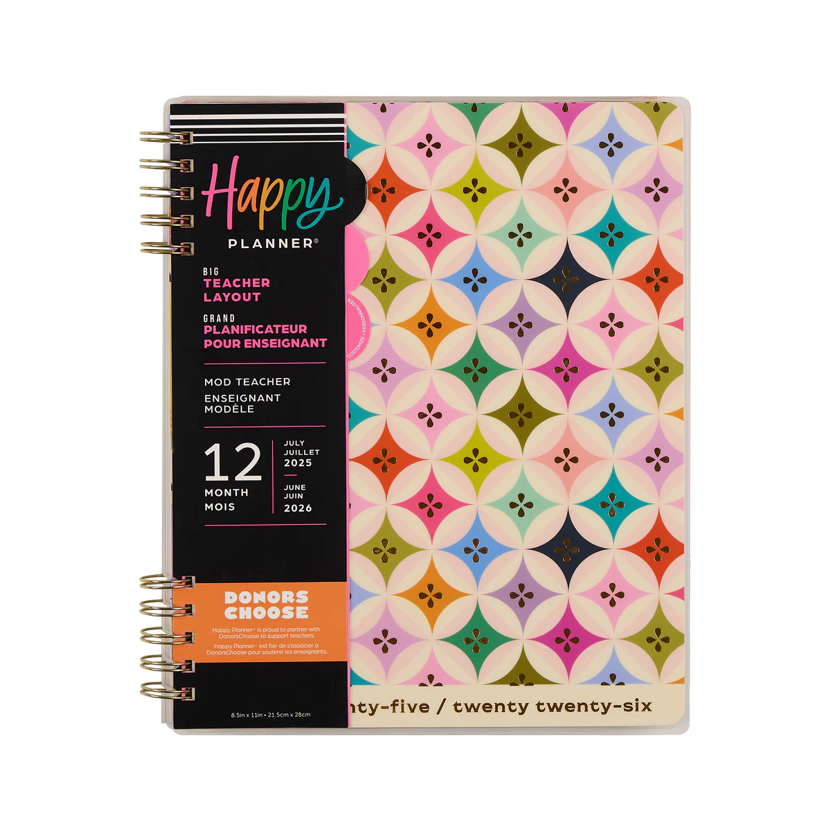 2025–2026 Mod Teacher Customizable Spiral Teacher Planner - Big Teacher Layout - 12 Months 16 2025–2026 Mod Teacher Customizable Spiral Teacher Planner - Big Teacher Layout - 12 Months