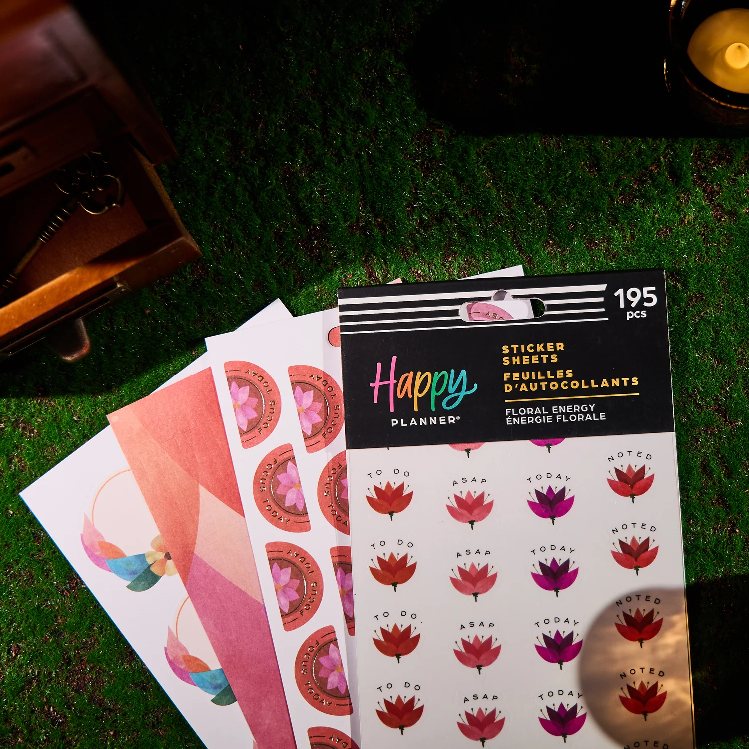 Floral Energy - 10 Sticker Sheets 4 Floral Energy - 10 Sticker Sheets