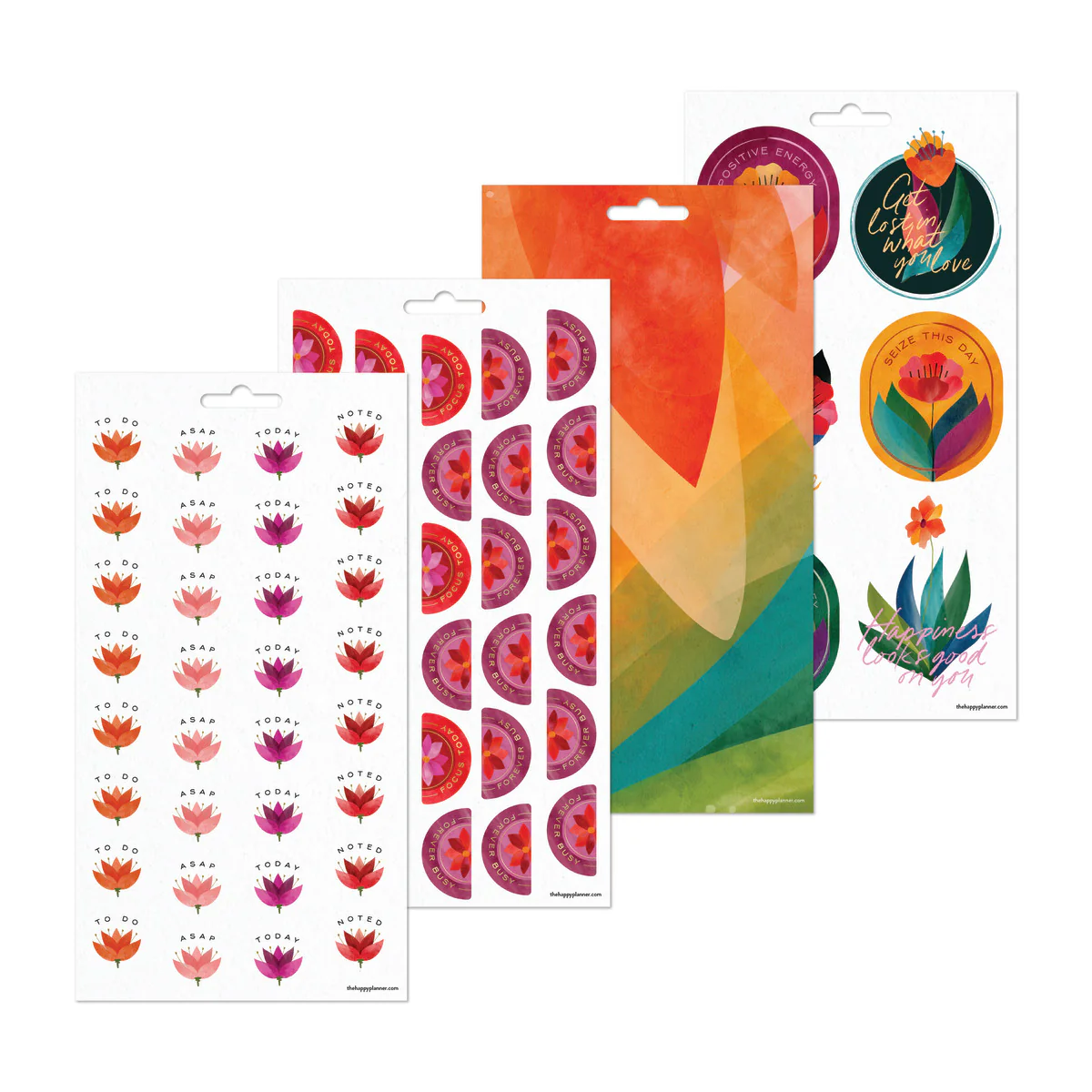 Floral Energy - 10 Sticker Sheets 8 Floral Energy - 10 Sticker Sheets
