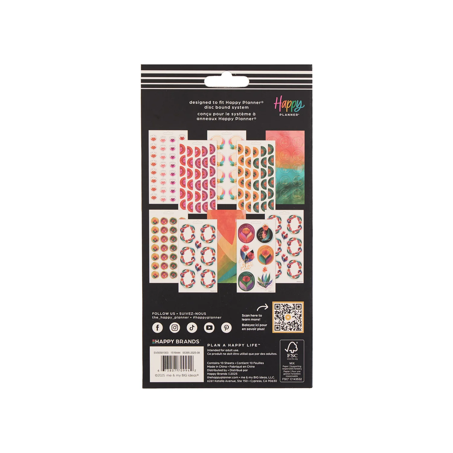Floral Energy - 10 Sticker Sheets 9 Floral Energy - 10 Sticker Sheets