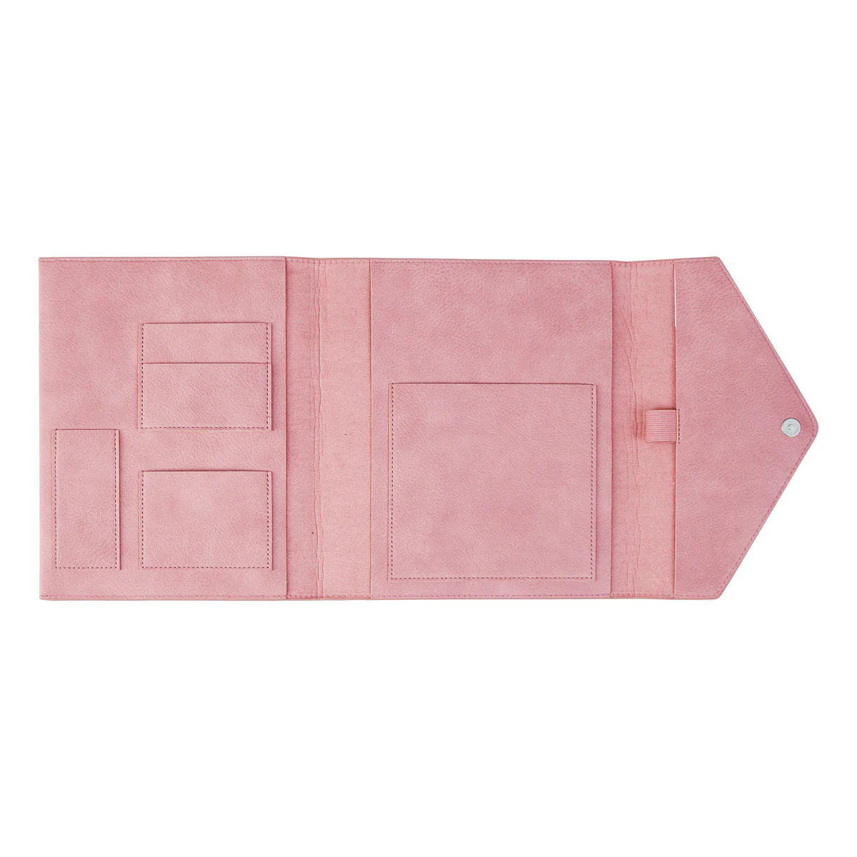 Blush Vegan Leather - DELUXE Classic Planner Folio 6 Blush Vegan Leather - DELUXE Classic Planner Folio