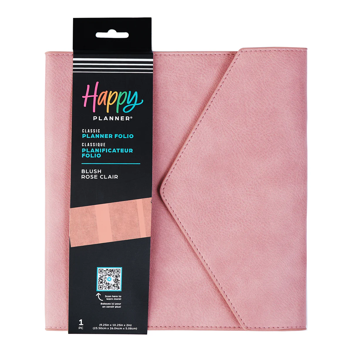 Blush Vegan Leather - DELUXE Classic Planner Folio 7 Blush Vegan Leather - DELUXE Classic Planner Folio
