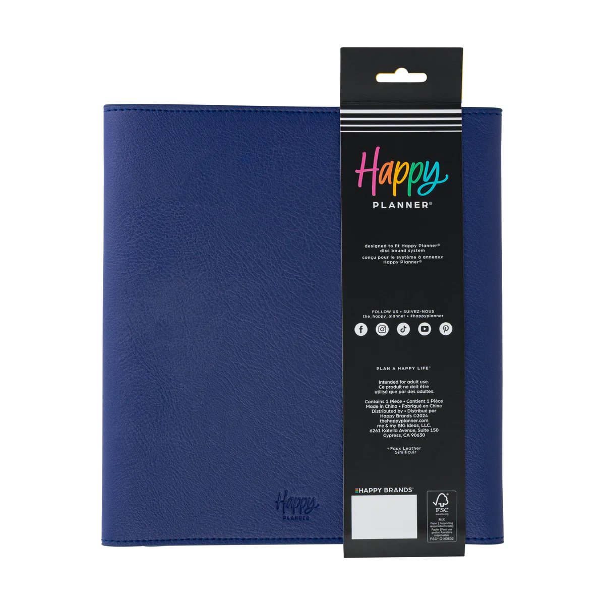 Dusk Vegan Leather - DELUXE Classic Planner Folio 7 Dusk Vegan Leather - DELUXE Classic Planner Folio