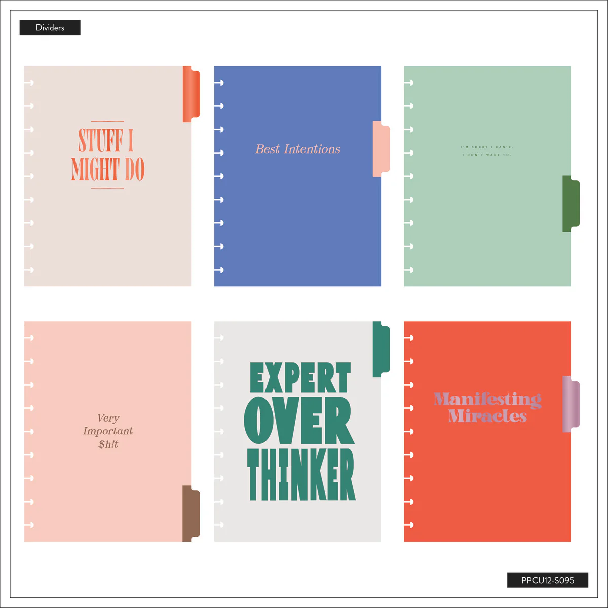 Undated SPECIALTY Current Mood Customizable Planner - Classic Vertical Layout - 12 Months 12 Undated SPECIALTY Current Mood Customizable Planner - Classic Vertical Layout - 12 Months