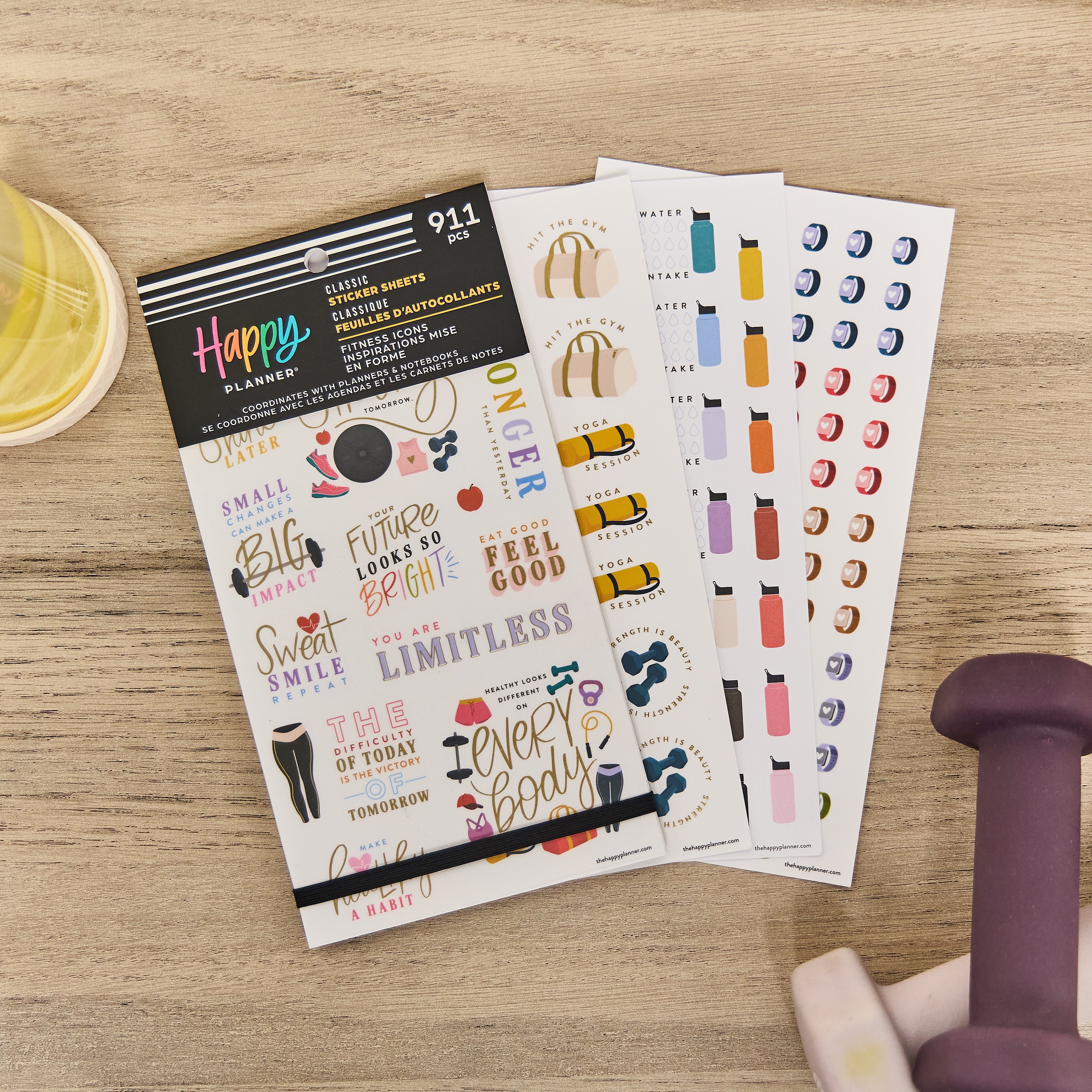 Fitness Icons - Value Pack Stickers 4 Fitness Icons - Value Pack Stickers