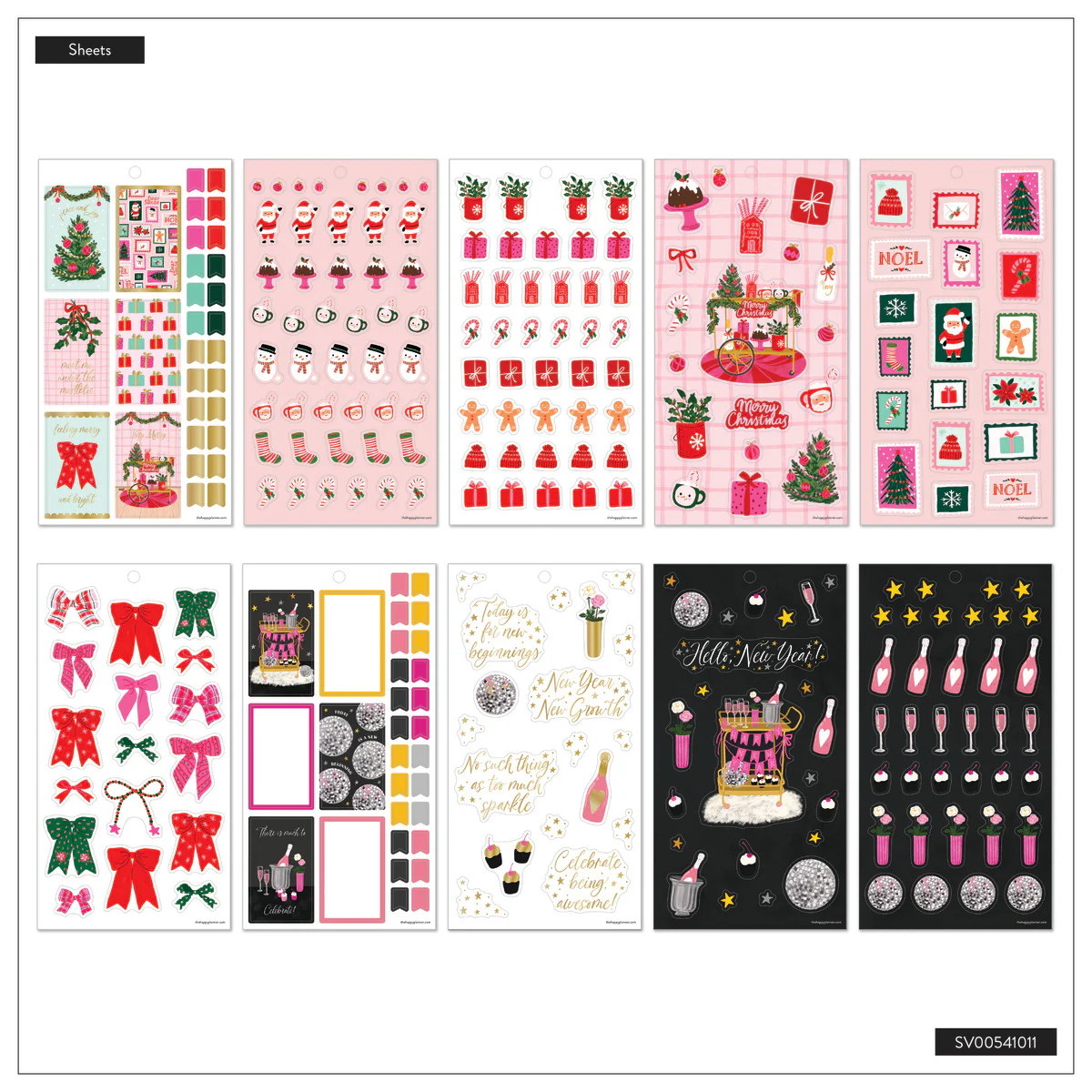 Winter Charm - Value Pack Stickers 10 Winter Charm - Value Pack Stickers
