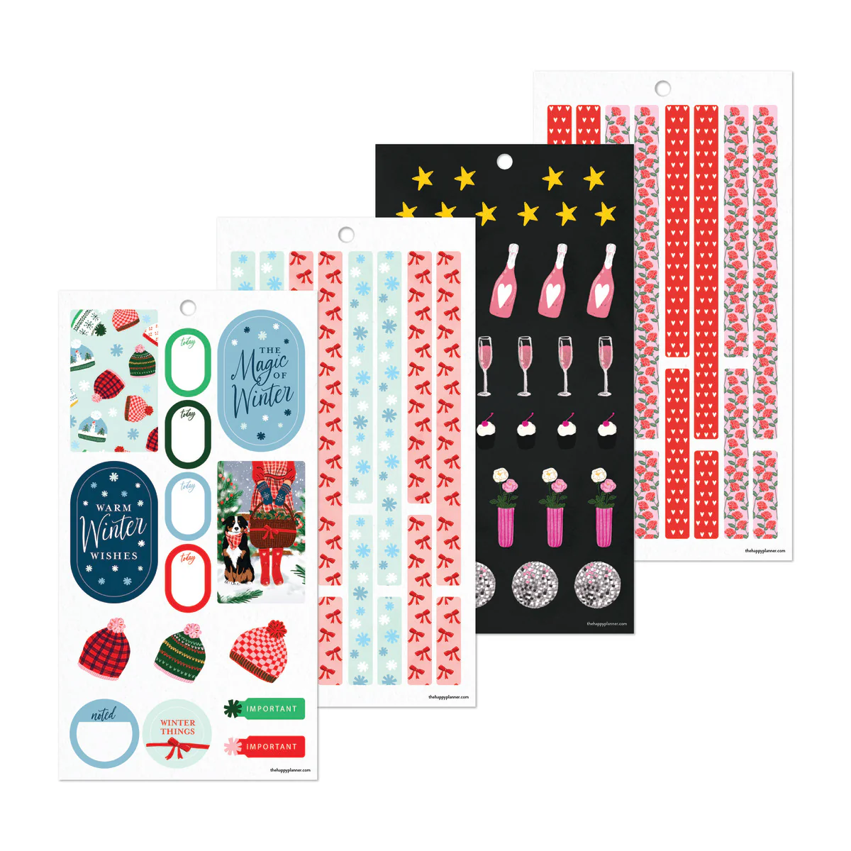 Winter Charm - Value Pack Stickers 12 Winter Charm - Value Pack Stickers