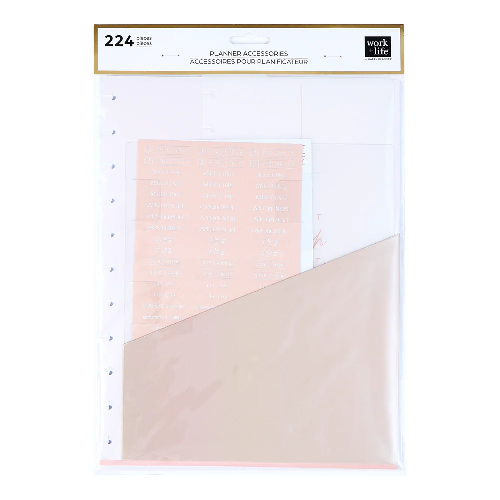 Work+ Life Rose Gold - Big Accessory Pack 4 Work+ Life Rose Gold - Big Accessory Pack