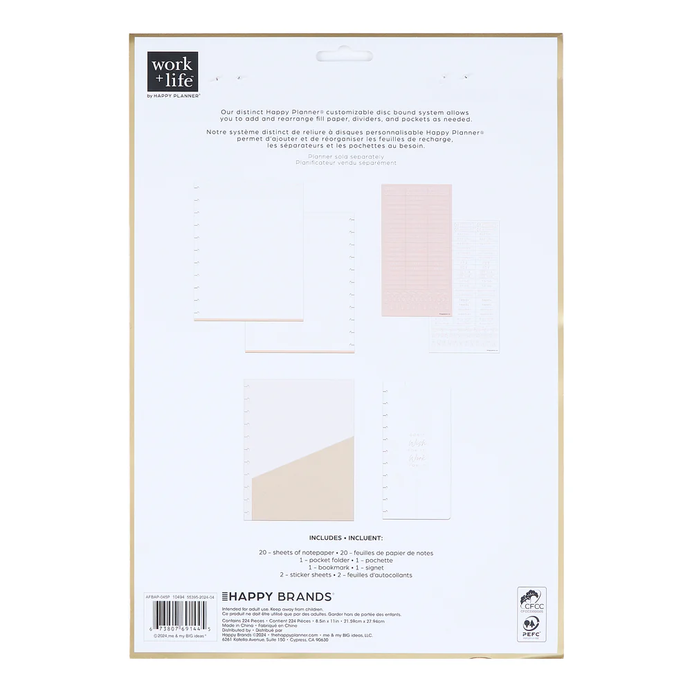 Work+ Life Rose Gold - Big Accessory Pack 5 Work+ Life Rose Gold - Big Accessory Pack