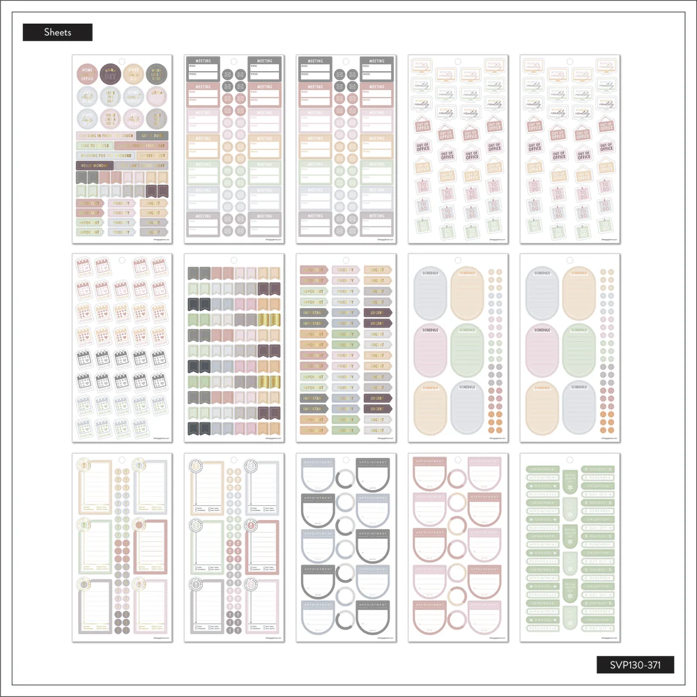 Working Days - Value Pack Stickers 5 Working Days - Value Pack Stickers