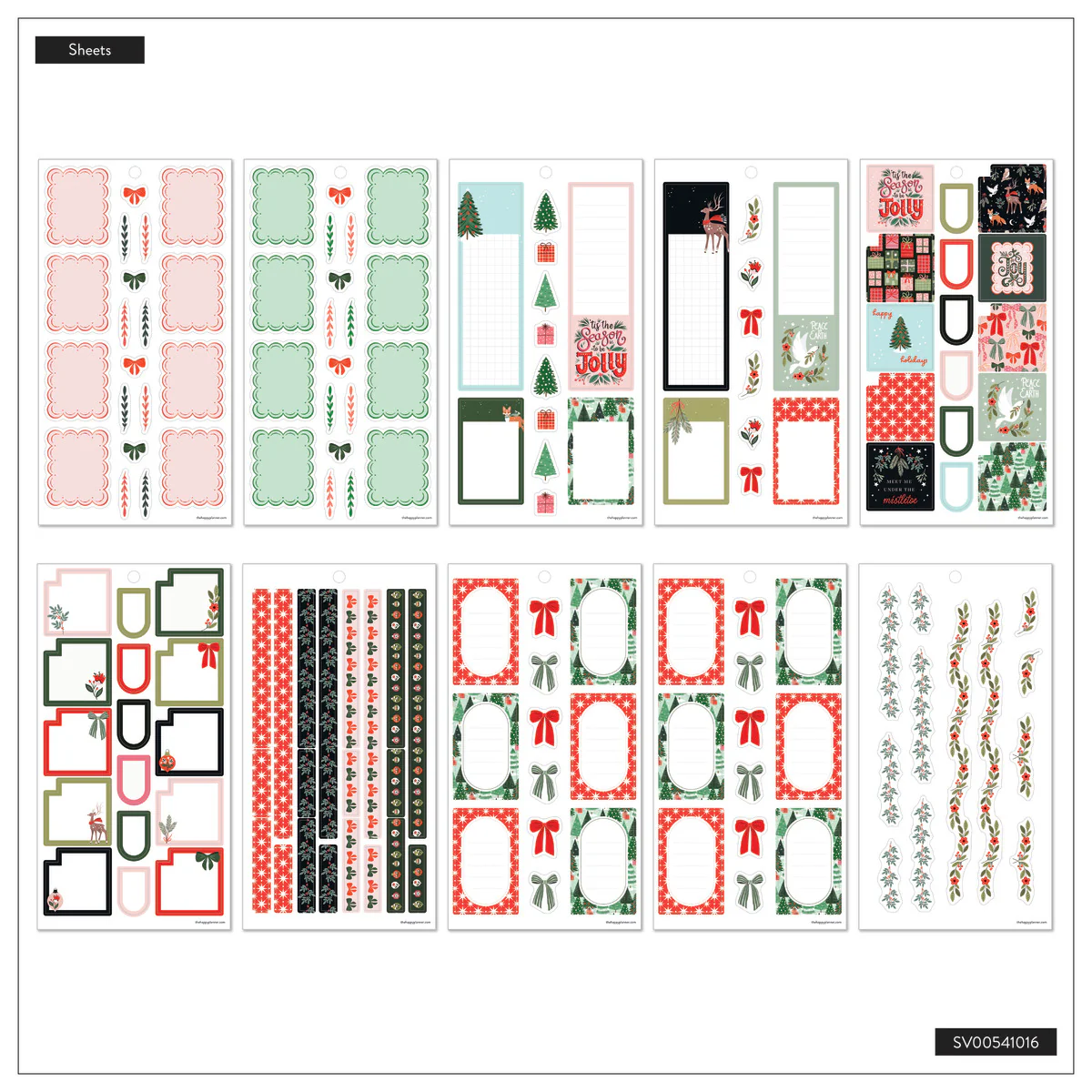 Christmas - Value Pack Stickers 11 Christmas - Value Pack Stickers