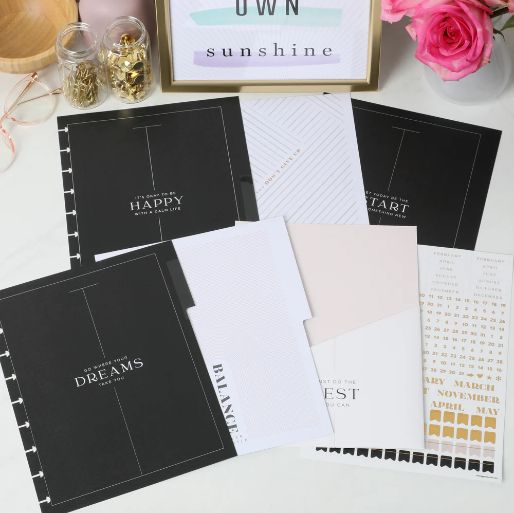 Work + Life Neutral Modernist - Classic Vertical Extension Pack - 6 Months 4 Work + Life Neutral Modernist - Classic Vertical Extension Pack - 6 Months