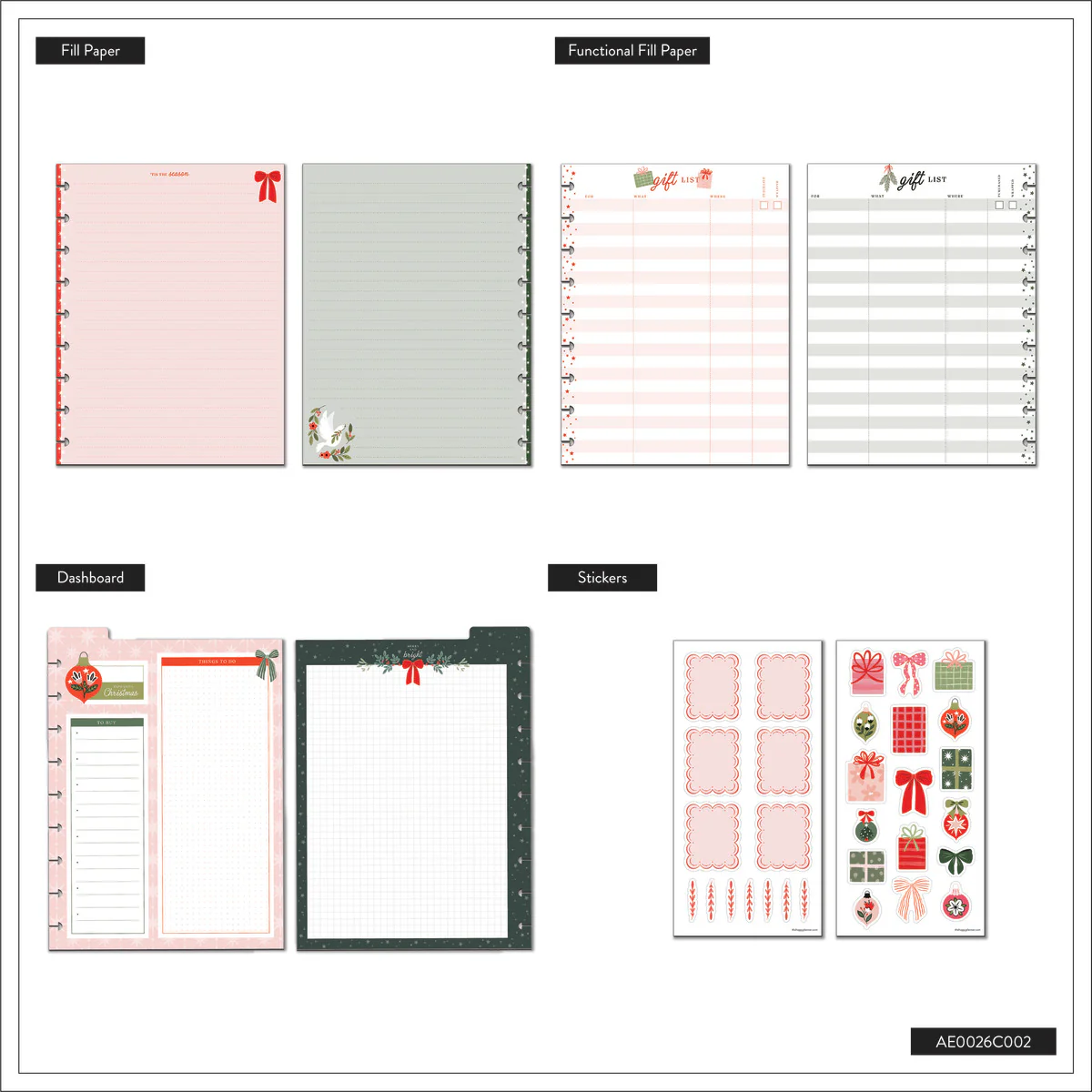 Christmas - Classic Planner Companion 20 Christmas - Classic Planner Companion