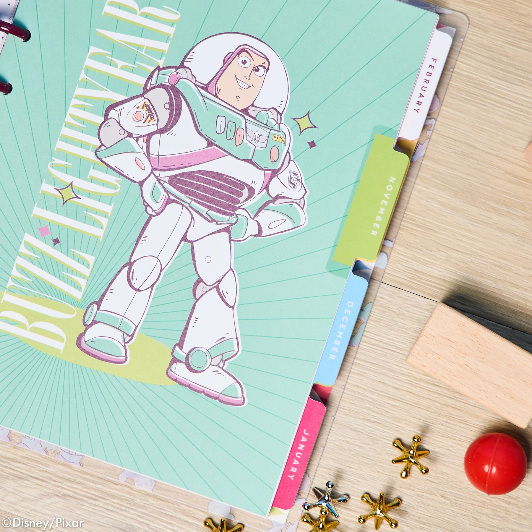 2026 Disney & Pixar Reach for the Sky Customizable Planner - Classic Simply Layout - 15 Months