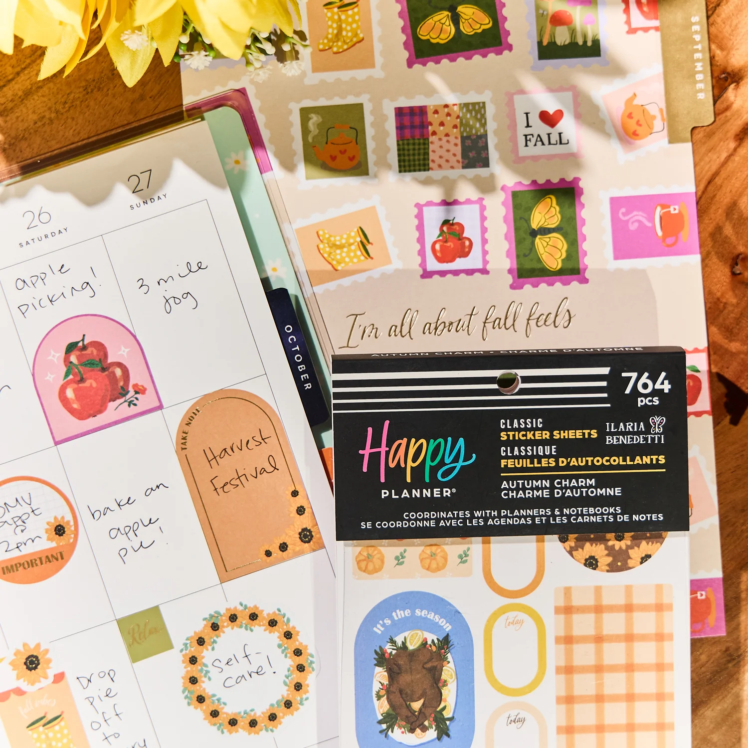 Autumn Charm - Value Pack Stickers 6 Autumn Charm - Value Pack Stickers