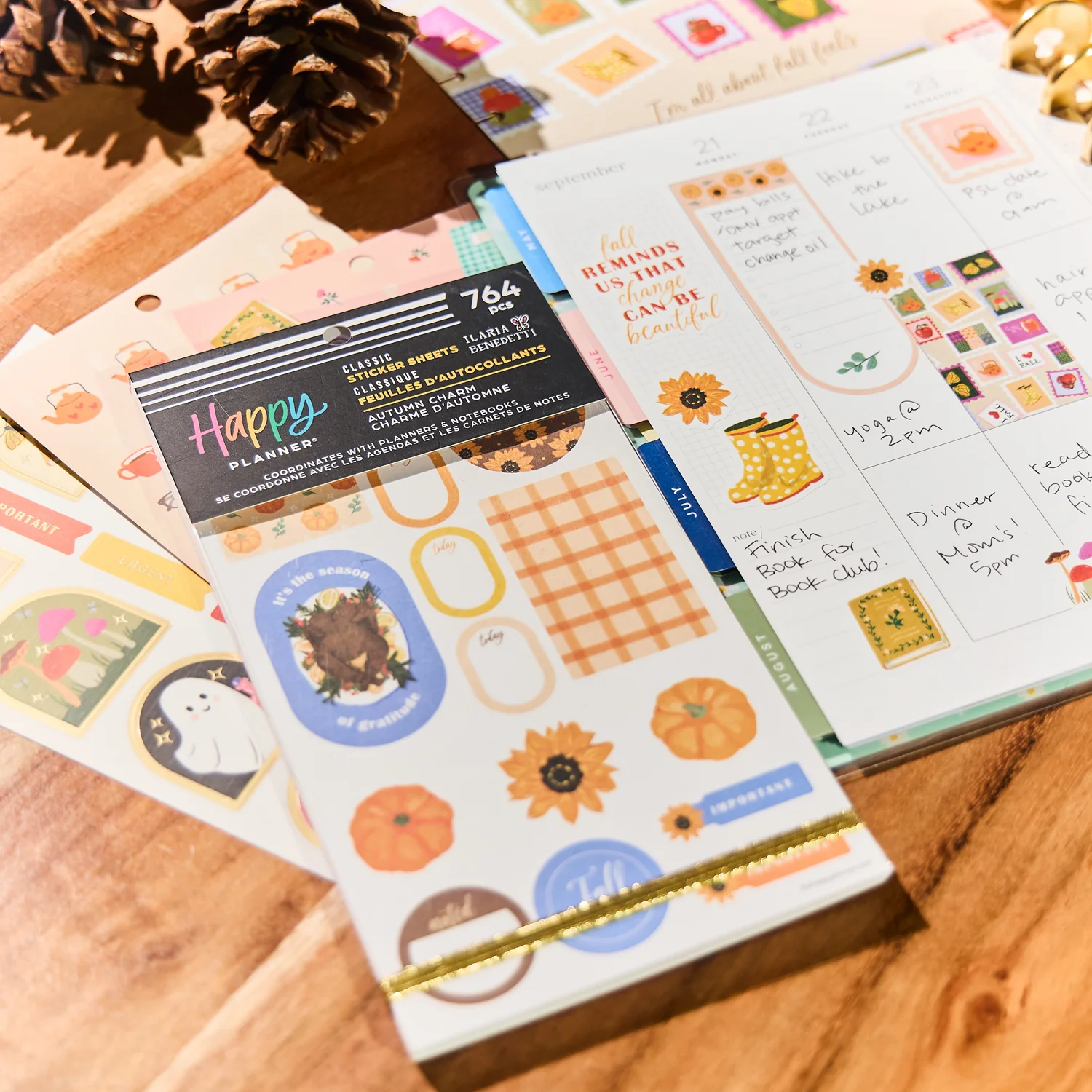 Autumn Charm - Value Pack Stickers 7 Autumn Charm - Value Pack Stickers
